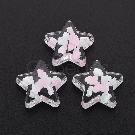 Translucent Acrylic Cabochons TACR-N006-46-1