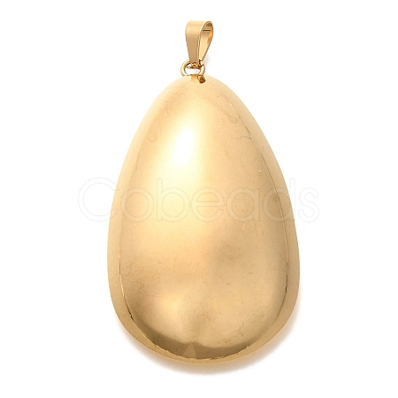 PVD Vacuum Plating 304 Stainless Steel Pendants STAS-U035-33G-02-1