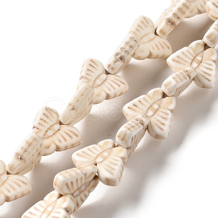 Synthetic Turquoise Dyed Beads Strands G-E594-15-1