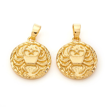 Brass Pendants KK-I672-33K-1