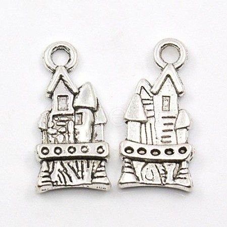 Tibetan Style Alloy Pendants TIBEP-0815-S-LF-1