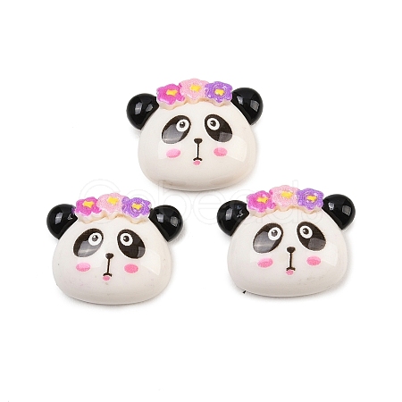 Opaque Resin Cabochons RESI-XCP0002-65A-1