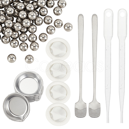 2 Sets Stainless Steel Palette DIY-OC0009-85-1