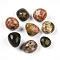 Natural Unakite No Hole Beads, Tumbled Stone, Nuggets, 20~33x15~25x10~22mm