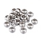 Tarnish Resistant 201 Stainless Steel Spacer Beads, Rondelle, Stainless Steel Color, 6x2mm, Hole: 4mm