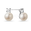 Classic 925 Sterling Silver Ear Studs JE31A-2