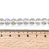 Electroplate Glass Beads Strands EGLA-Q062-8mm-A08-4