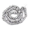 Electroplate Non-magnetic Synthetic Hematite Beads Strands G-T061-103N-2