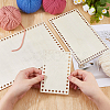 5Pcs 3 Styles Wooden Basket Bottoms DIY-HS0002-15-3