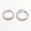 Brass Open Jump Rings JRC8mm-NF-2