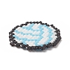 Handmade Loom Pattern MIYUKI Seed Beads PALLOY-MZ00066-06-3