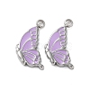 304 Stainless Steel with Enamel Charms STAS-L022-400P-02-1