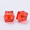 Transparent Acrylic Beads X-TACR-Q259-10mm-V12-3