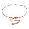 304 Stianless Steel Cable Chain Bracelet Making STAS-CJ0001-135RG-4