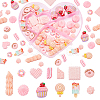 84Pcs 12 Style Resin Cabochons CRES-PH0003-39-1