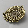 Alloy Enamel Chandelier Component Links FIND-TAC0011-112AB-2
