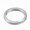 Tarnish Resistant 304 Stainless Steel Split Key Rings STAS-H383-30P-2