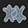 Christmas Themed DIY Pendant Silicone Statue Molds DIY-P030-30-2