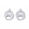 Tarnish Resistant 304 Stainless Steel Charms STAS-K215-08P-2