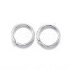 Tarnish Resistant 304 Stainless Steel Open Jump Rings STAS-E113-15P-2