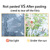 Waterproof PVC Colored Laser Stained Window Film Adhesive Stickers DIY-WH0256-083-8