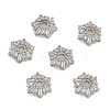 Brass Micro Pave Cubic Zirconia Bead Caps CU-CBA6E4E-03P-1