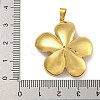Ion Plating(IP) 304 Stainless Steel Pendants STAS-U024-G-02E-3