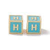 Rack Plating Brass Enamel Beads KK-B060-04G-06H-2