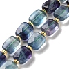 Natural Colorful Fluorite Beads Strands G-H061-A11-01-1