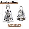 Alloy Bell Charms FIND-WH0173-417AS-2