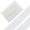 10Yards Polyester Embroidery Mesh Flower Lace Ribbon OCOR-GF0005-41B-1