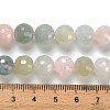 Natural Morganite Beads Strands G-H329-F01-10mm-5