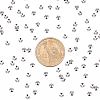 Tarnish Resistant 5-Petal 316 Surgical Stainless Steel Bead Caps STAS-N030-03P-2