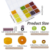 15 Styles Glass Seed & Bugle Beads SEED-PA0001-14D-2