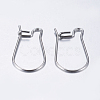 Tarnish Resistant 304 Stainless Steel Hoop Earrings STAS-L198-15B-P-2