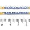 Transparent Gradient Color Cubic Zirconia Strand ZIRC-NH0002-01I-4