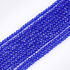 Synthetic Quartz Crystal Beads Strands G-T119-05C-1
