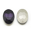 Pointed Back Glass Rhinestone Cabochons RGLA-T080-13x18mm-16-2