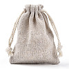 Cotton Packing Pouches Drawstring Bags ABAG-R011-7x9-1