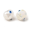 Opaque Glass Beads GLAA-F121-02B-3