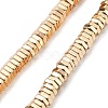 Electroplated Synthetic Non-magnetic Hematite Beads Strands G-M095-G01-03KCG-1