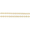 Brass Flat Oval Cable Chains CH030-G-3