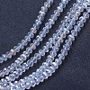 Electroplate Glass Beads Strands EGLA-A034-T2mm-B02-1