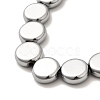 Electroplated Synthetic Non-magnetic Hematite Beads Strands G-L613-L01-02A-3
