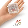 8Pcs 2 Colors Rack Plating Alloy Stud Earring Findings FIND-YW0003-82A-3