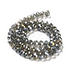 Electroplate Glass Beads Strands EGLA-A034-T2mm-B19-4