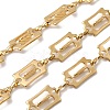 304 Stainless Steel Rectangle Link Chains CHS-Z007-17G-1