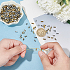2 Strands 2 Colors Electroplated Synthetic Non-magnetic Hematite Beads Strands G-NB0005-39-3