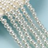 Baking Paint Pearlized Glass Pearl Round Bead Strands X-HY-Q003-6mm-02-1