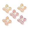 Plating Opaque Acrylic Beads AC-CBA99FE-02-2